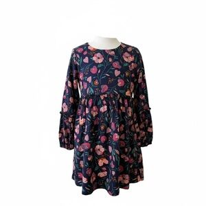 🌸 Polarn O. Pyret Sweden Floral Dress | Size 134 (8–9 Years)